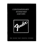 Fender 25-4302 Guitar manual cover