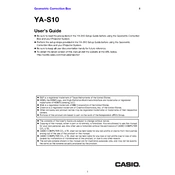 Casio YA-S10 Correction Box