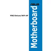 ASUS P5K3 Deluxe-WiFi-AP Motherboard manual cover