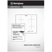 Westinghouse WHI641BCA Cooktop manual cover