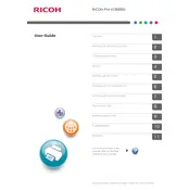 Ricoh Pro VC60000 Printer manual cover