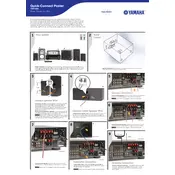 Yamaha YHT-580 Sound System manual cover