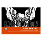 Hero Harley-Davidson X440 2023 Motorcycle manual cover