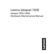 Lenovo IdeaPad 730S-13IWL Laptop manual cover