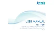 Aztech HL117EW HomePlug