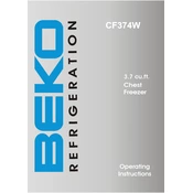 Beko CF3742 manual cover