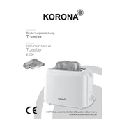 Korona 21031 Toaster manual cover