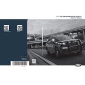 Ford Police Interceptor Utility 2021 manual cover