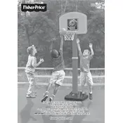 Fisher Price Mattel Grow to Pro Basketball DTM17 Toy manual cover