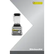 KitchenAid KSBC2F1 Blender manual cover