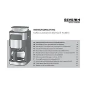 Severin KA 4813 Coffee Maker manual cover