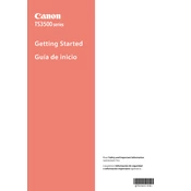 Canon Pixma TS3500 Series manual cover