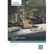 Siemens iQ500 MB578G5S0B Oven manual cover