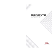 Kia Sorento Car Infotainment System 2020 SUV manual cover