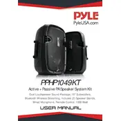 Pyle PPHP1049KT Speaker System manual cover