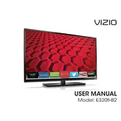 Vizio E320fi-B2 TV manual cover