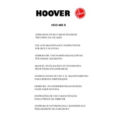 Hoover HCO 460 X manual cover