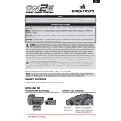 Spektrum SPM2322 Transmitter manual cover