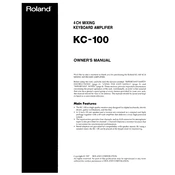 Roland KC-100 manual cover