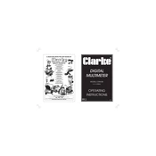 Clarke 4500065 CDM50 Digital Multimeter manual cover