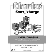 Clarke 6240100 BC410E Starter Charger manual cover