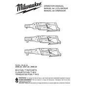 Milwaukee M12 Fuel 2556-20 Driver manual cover