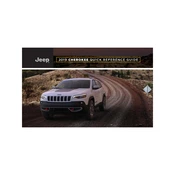 Jeep Compass 2019 SUV manual cover