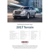 GMC Terrain 2017 manual cover