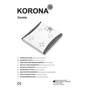 Korona 75501 Scale manual cover