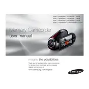 Samsung HMX-U10 Camcorder manual cover