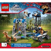 LEGO 75920-1 Construction Set manual cover