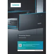 Siemens iQ700 BI630DNS1A Drawer manual cover