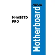 ASUS M4A89TD PRO Motherboard manual cover