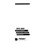 Peavey IPS 800 Amplifier