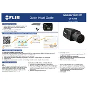 Flir Quasar CF-6308 Camera manual cover