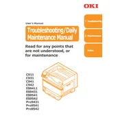Oki C911 Printer
