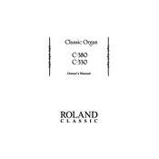 Roland C-330 manual cover