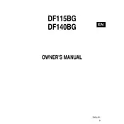 Suzuki DF140BG 2020 Outboard Engine manual cover