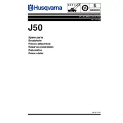 Husqvarna J50 96111001300 Lawn Mower manual cover