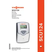 Viessmann Solar-Divicon-HX SCU 124 Control Unit manual cover