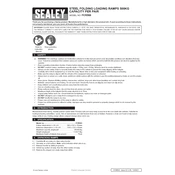 Sealey FCR500 Ramp manual cover