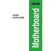 ASUS H110T Motherboard manual cover