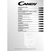 Candy CBCG6W543 manual cover