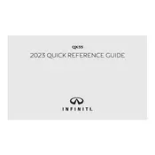 Infiniti QX55 2023 SUV manual cover