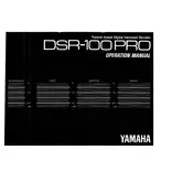 Yamaha DSR-100PRO Decoder manual cover