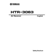 Yamaha HTR-3063 Receiver