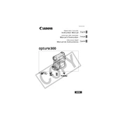 Canon Optura300 manual cover