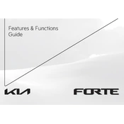 Kia Forte 2022 Sedan manual cover