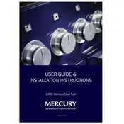 AGA Mercury 1200 Dual Fuel Cooker manual cover