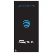 Samsung Galaxy S8 Plus AT&T SM-G955UZKAATT Phone manual cover